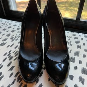 Black Patent Pumps